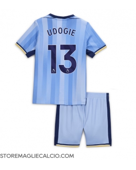 Tottenham Hotspur Destiny Udogie #13 Maglia Gara Trasferta Repliche 2024-25 Bambino